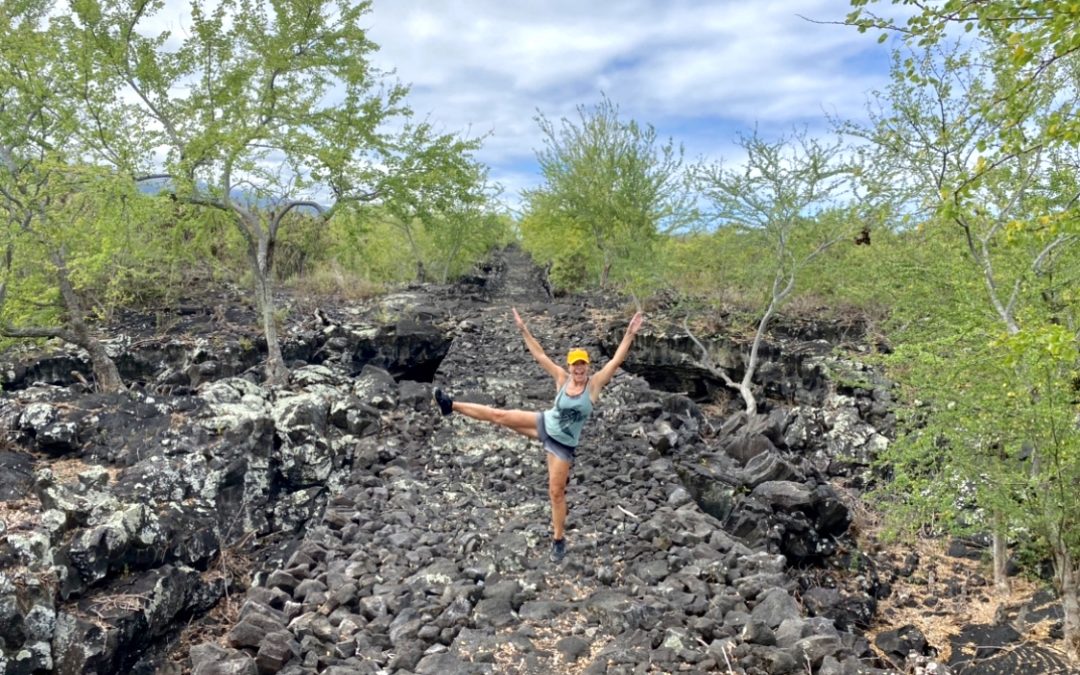 Hiking Adventure on the 1871 Trail in South Kona on Hawaii Island